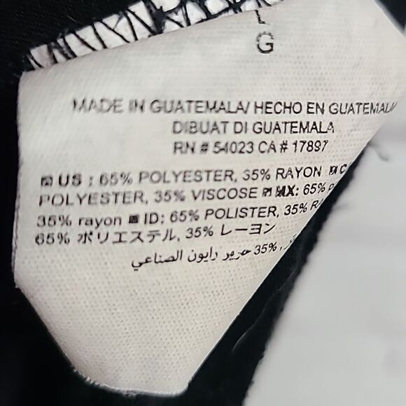 Old Navy Collectabilitees Black Star Wars Tee Logo Graphic Soft Comfy Large - Picture 4 of 5